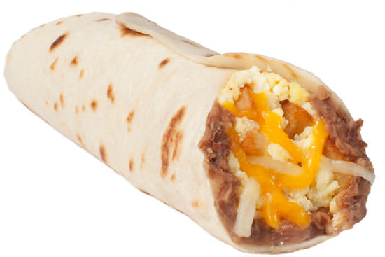 Potato, Egg, Bean, and Cheese (Q-taco)