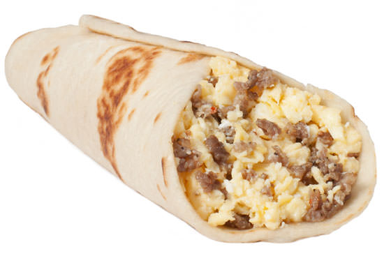 Sausage and Egg Taco