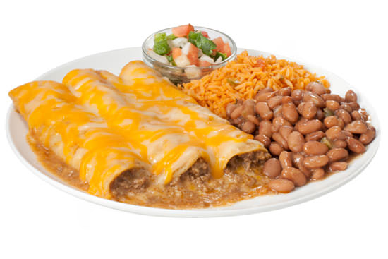 Beef Enchiladas Plate