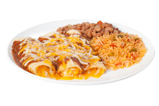 Cheese Enchiladas Plate