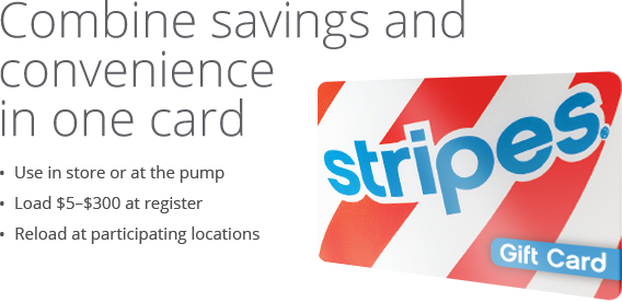 Stripes Gift Card