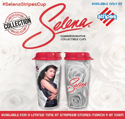 Collectible Selena Rose Cups
