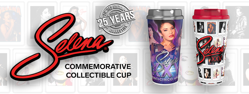 25 Year Selena Commemorative Cup