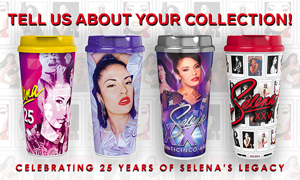 Commemorative Collectible Selena Cups